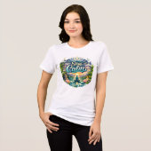 Motiverende vrouwen wit T-shirt (Voorkant volledig)