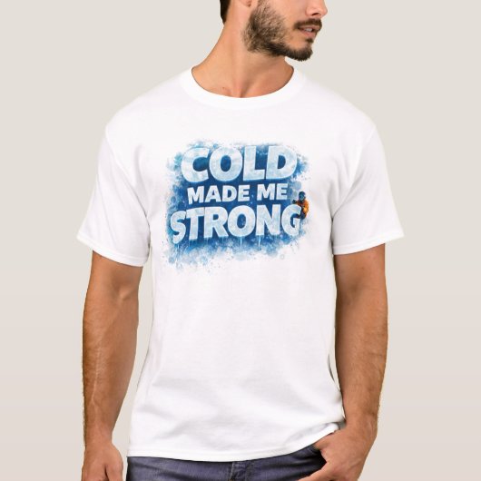 Motiverende Winterkracht T-shirt (Voorkant)
