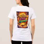 Motiverende witte T-shirt (Achterkant)