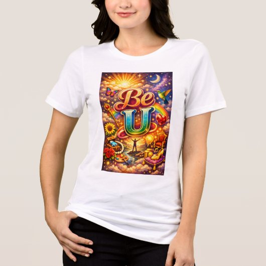 Motiverende witte T-shirt (Voorkant)