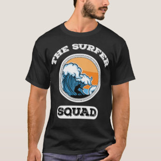 Motivering cadeauidee De beste vrienden van Surfer T-shirt