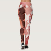 Motivering Chat Japonais & Chrysanthema Leggings (Achterkant)