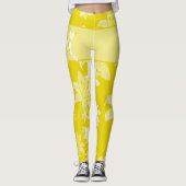 Motivering Chat Japonais & Chrysanthema Leggings (Voorkant)