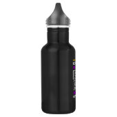 Motivering citaat stijlvol die geboren in septembe waterfles  (Links)