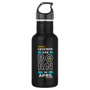 Motivering citaat stijlvol voor die geboren in apr waterfles 