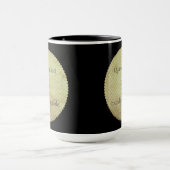 Motivering - Frans spreekwoord - vintage Mok (Midden)