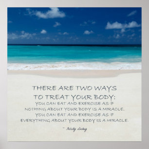 Motivering gewichtsverlies: Beach Ready 19 Poster