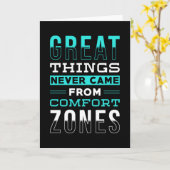 Motivering Gezegde Comfort Zone Kaart (Gele Bloem)