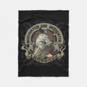 Motivering lacrosse fleece deken (Voorkant)