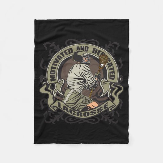 Motivering lacrosse fleece deken (Voorkant)