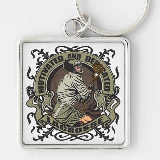 Motivering lacrosse sleutelhanger (Voorkant)