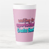 Motivering latente massa latte mok (Voorkant)