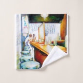 Motivering, logica om te rechtvaardigen bad handdoek (Wasdoekje)