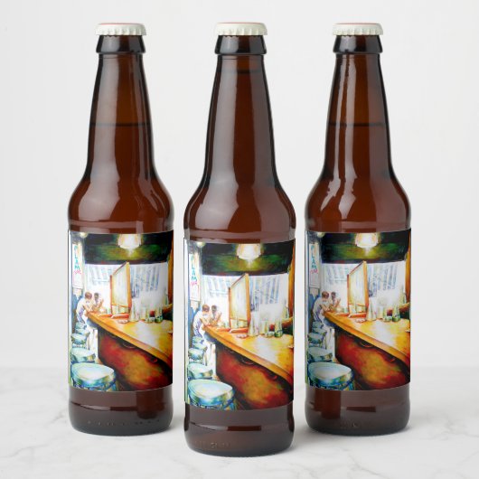 Motivering, logica om te rechtvaardigen bier etiket (Flessen)