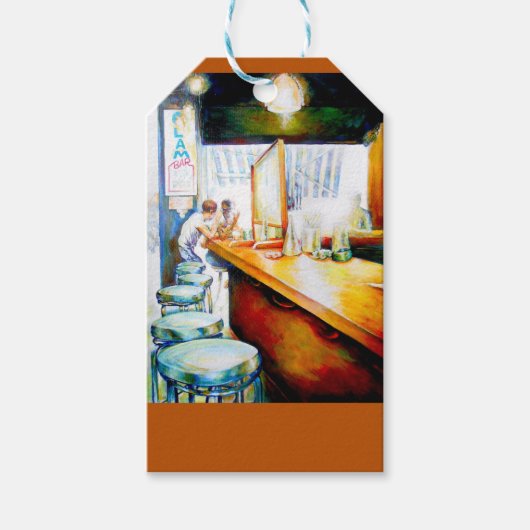 Motivering, logica om te rechtvaardigen cadeaulabel (Voorkant)