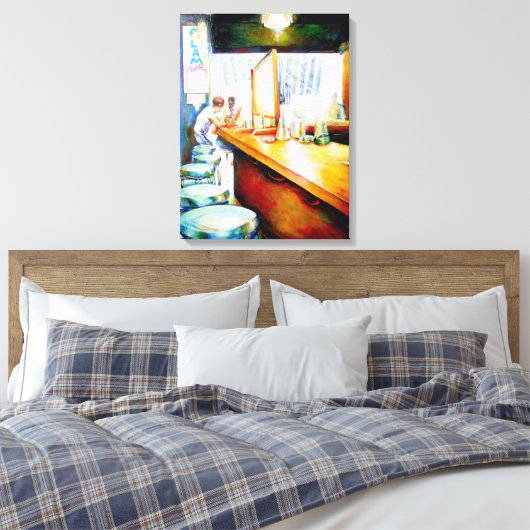 Motivering, logica om te rechtvaardigen canvas afdruk (Insitu (Slaapkamer))