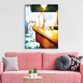 Motivering, logica om te rechtvaardigen canvas afdruk (Insitu (Woonkamer))