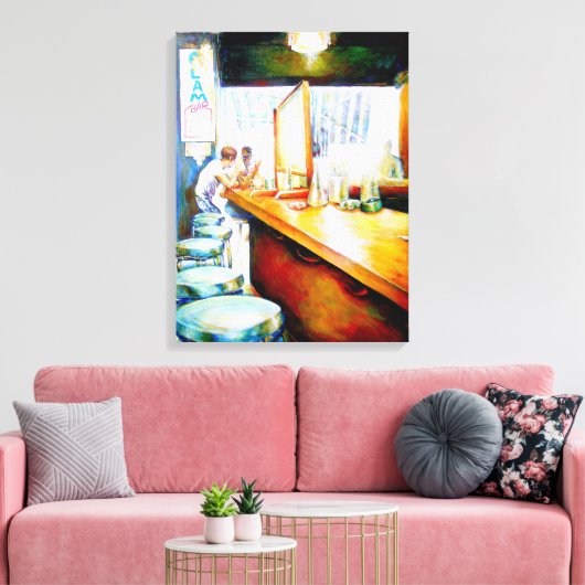 Motivering, logica om te rechtvaardigen canvas afdruk (Insitu (Woonkamer))