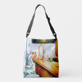 Motivering, logica om te rechtvaardigen crossbody tas (Achterkant)