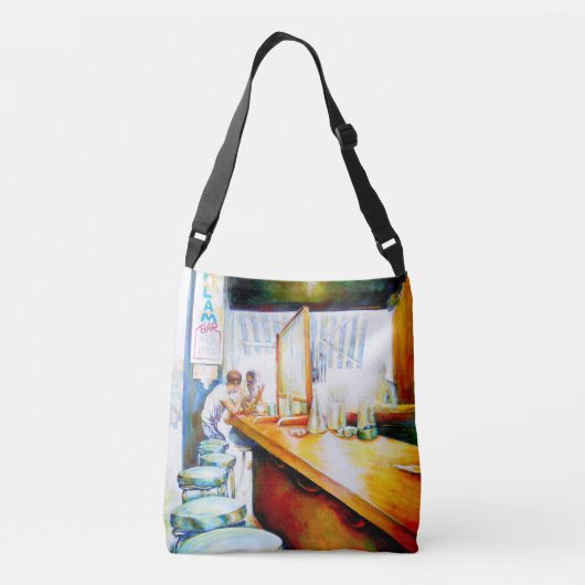 Motivering, logica om te rechtvaardigen crossbody tas (Achterkant)