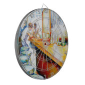 Motivering, logica om te rechtvaardigen dartbord (Voorkant Links)