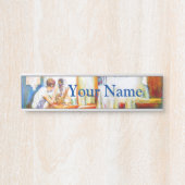 Motivering, logica om te rechtvaardigen deurbordje (Voorkant)