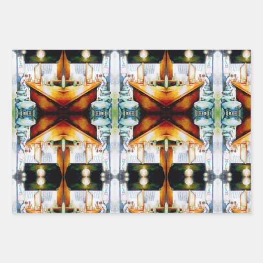 Motivering, logica om te rechtvaardigen inpakpapier vel (Voorkant 2)