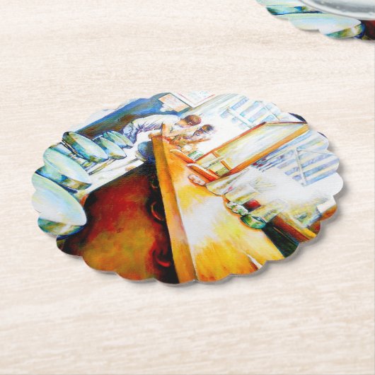 Motivering, logica om te rechtvaardigen kartonnen onderzetters (Gekanteld)