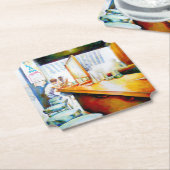 Motivering, logica om te rechtvaardigen kartonnen onderzetters (Gekanteld)