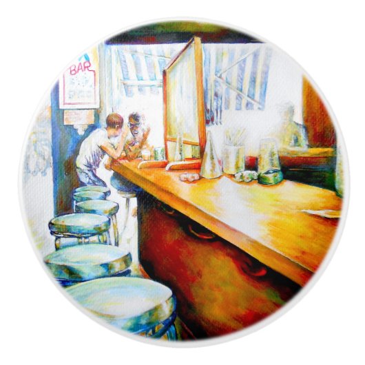 Motivering, logica om te rechtvaardigen keramische knop (Voorkant)