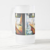 Motivering, logica om te rechtvaardigen matglas bierpul (Voorkant links)