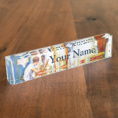 Motivering, logica om te rechtvaardigen naambordje (Zijkant)