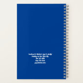 Motivering, logica om te rechtvaardigen notitieboek (Achterkant)