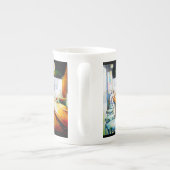 Motivering, logica om te rechtvaardigen porselein kop (Achterkant)