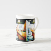 Motivering, logica om te rechtvaardigen porselein kop (Voorkant rechts)