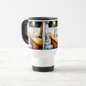 Motivering, logica om te rechtvaardigen reisbeker (Voorkant links)