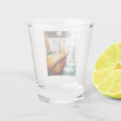 Motivering, logica om te rechtvaardigen shot glas (Achterkant)