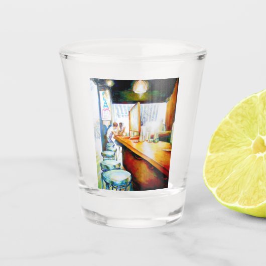Motivering, logica om te rechtvaardigen shot glas (Voorkant)