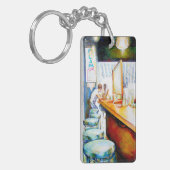 Motivering, logica om te rechtvaardigen sleutelhanger (Voorkant Links)