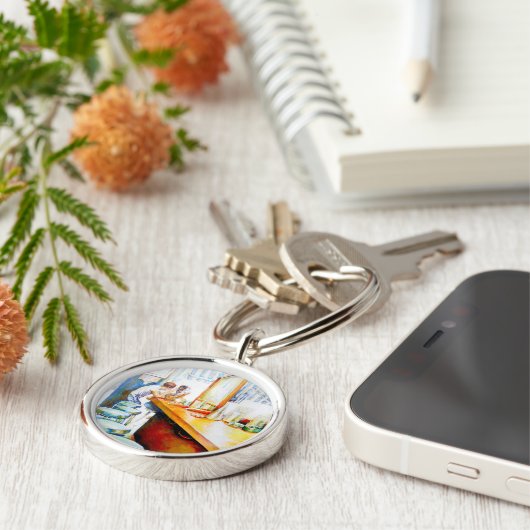 Motivering, logica om te rechtvaardigen sleutelhanger (Zijkant)