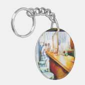 Motivering, logica om te rechtvaardigen sleutelhanger (Voorkant Links)