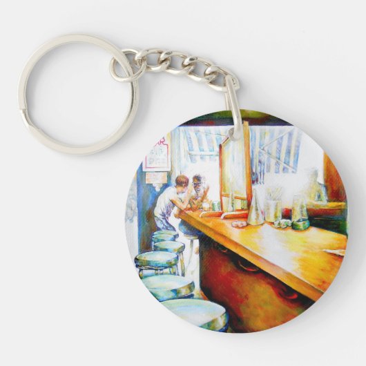 Motivering, logica om te rechtvaardigen sleutelhanger (Voorkant)