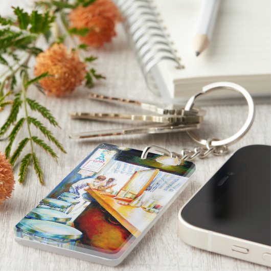 Motivering, logica om te rechtvaardigen sleutelhanger (Voorkant Rechts)