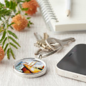 Motivering, logica om te rechtvaardigen sleutelhanger (Zijkant)