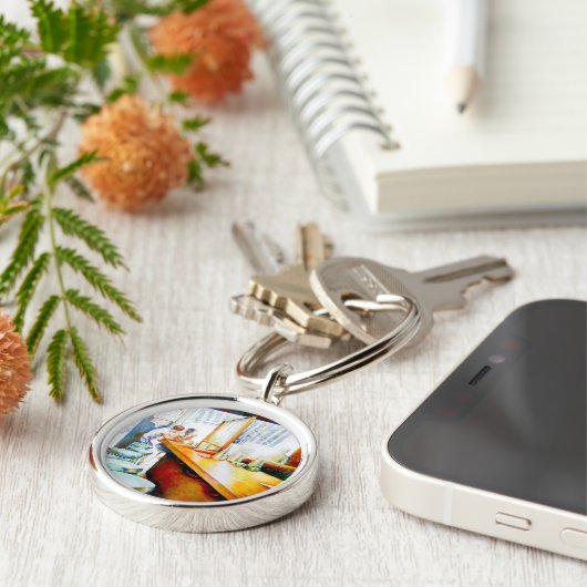 Motivering, logica om te rechtvaardigen sleutelhanger (Zijkant)