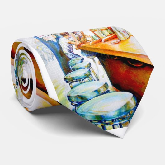 Motivering, logica om te rechtvaardigen stropdas (Opgerold)