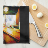 Motivering, logica om te rechtvaardigen theedoek (Quarter Fold)