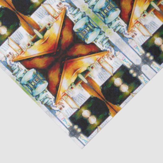 Motivering, logica om te rechtvaardigen tissuepapier (Detail)