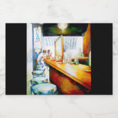 Motivering, logica om te rechtvaardigen voedselcontainer etiket (Enkel label)