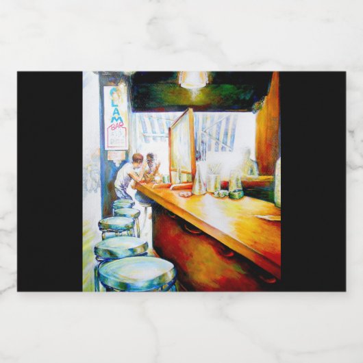 Motivering, logica om te rechtvaardigen voedselcontainer etiket (Enkel label)